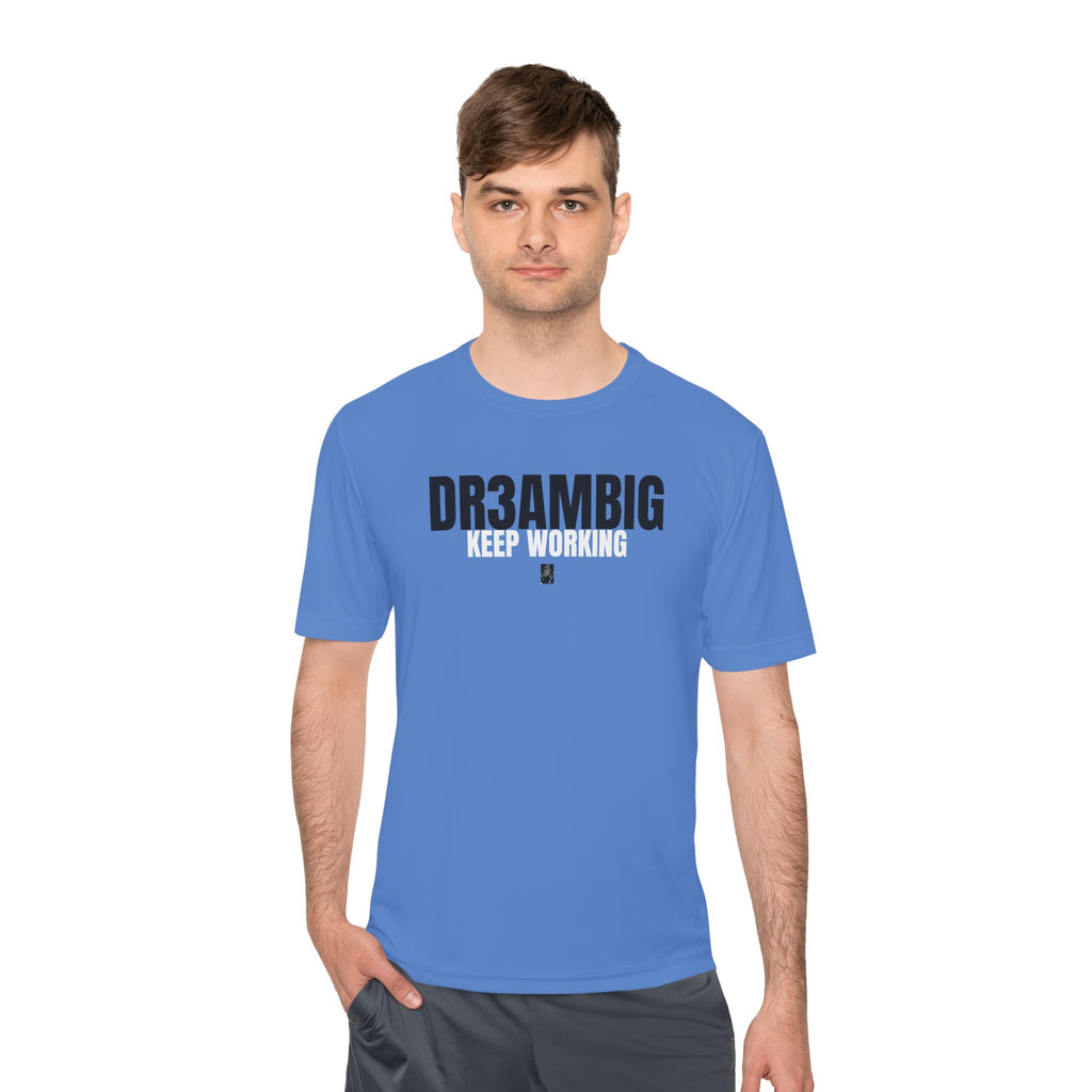 DR3AMBIG 'Keep Working' Moisture-Wicking Tee