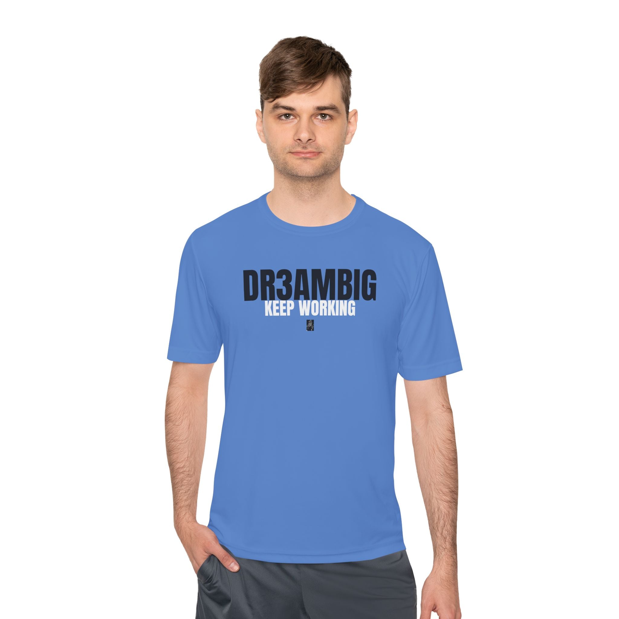 DR3AMBIG 'Keep Working' Moisture-Wicking Tee
