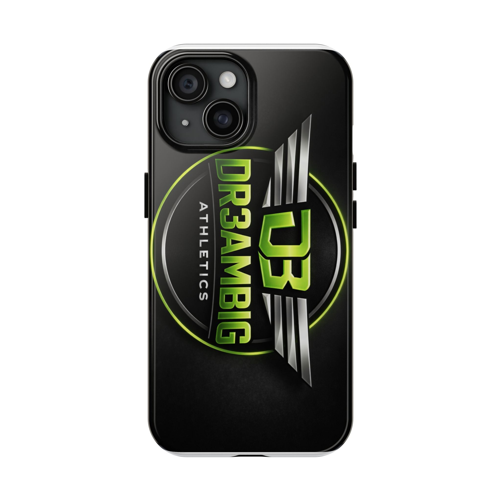 Tough Phone Case — DR3AMBIG Athletics Neon Logo Protective Cover