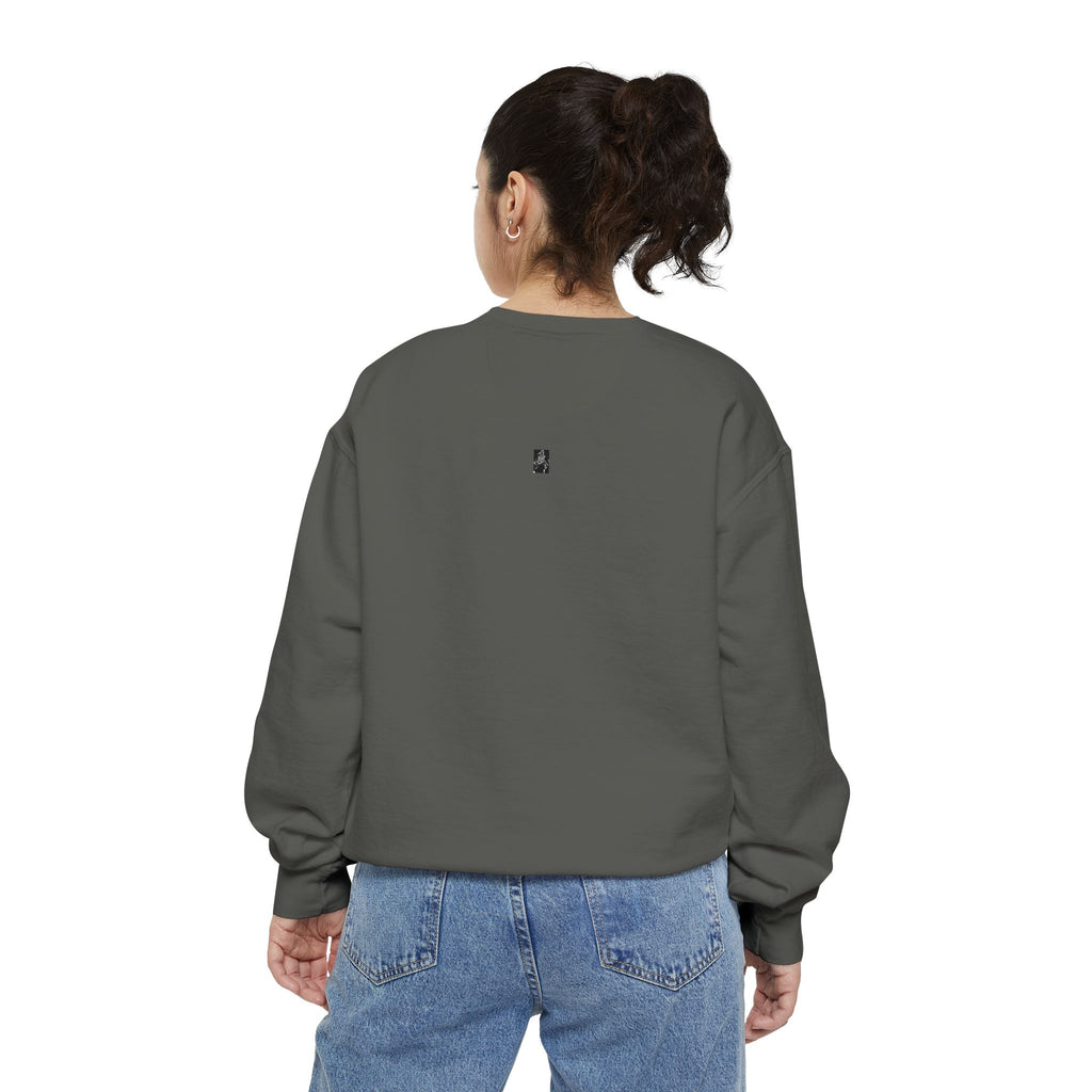 Dream Big Sweatshirt — 'DR3AMBIG' Motivational Garment-Dyed Crewneck