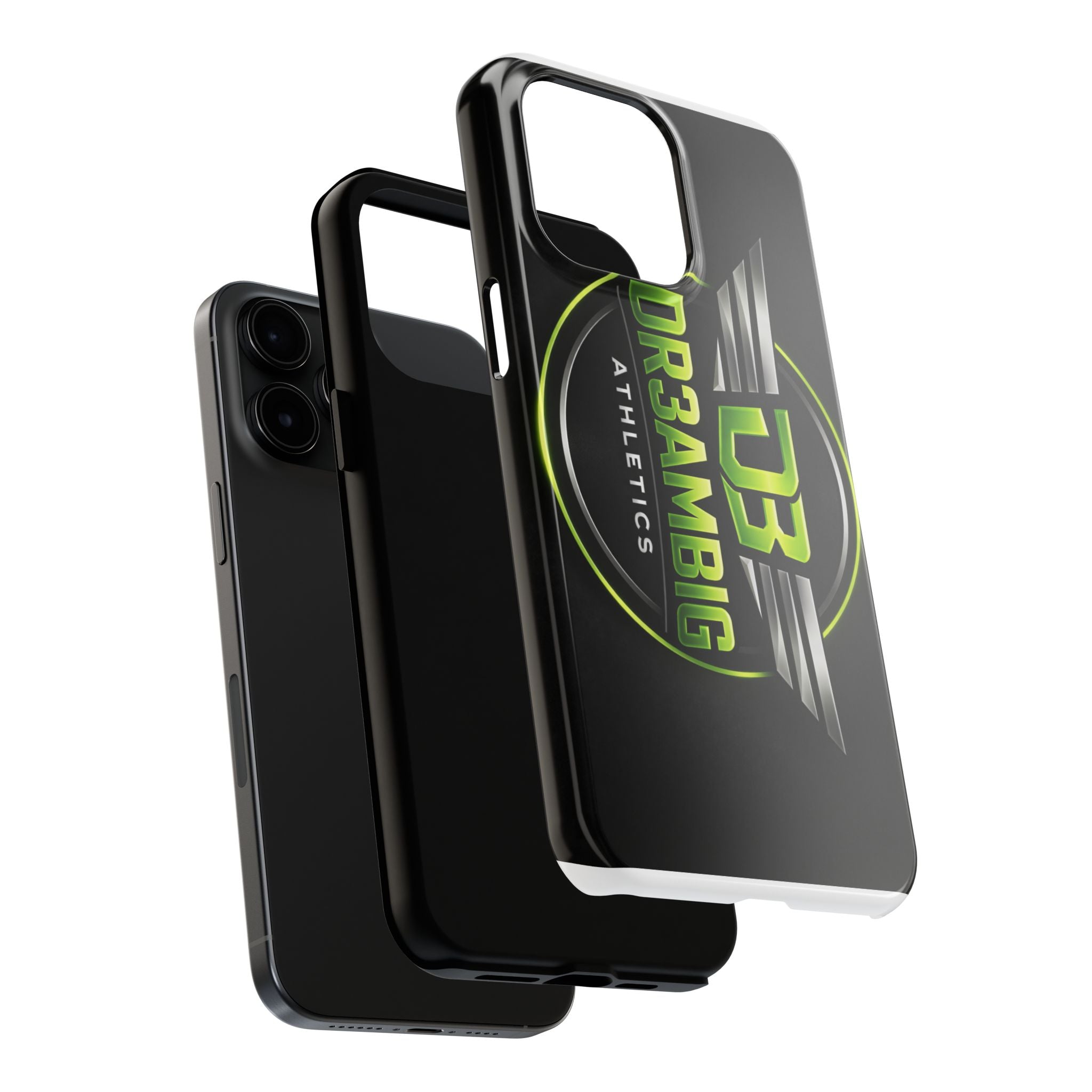 Tough Phone Case — DR3AMBIG Athletics Neon Logo Protective Cover