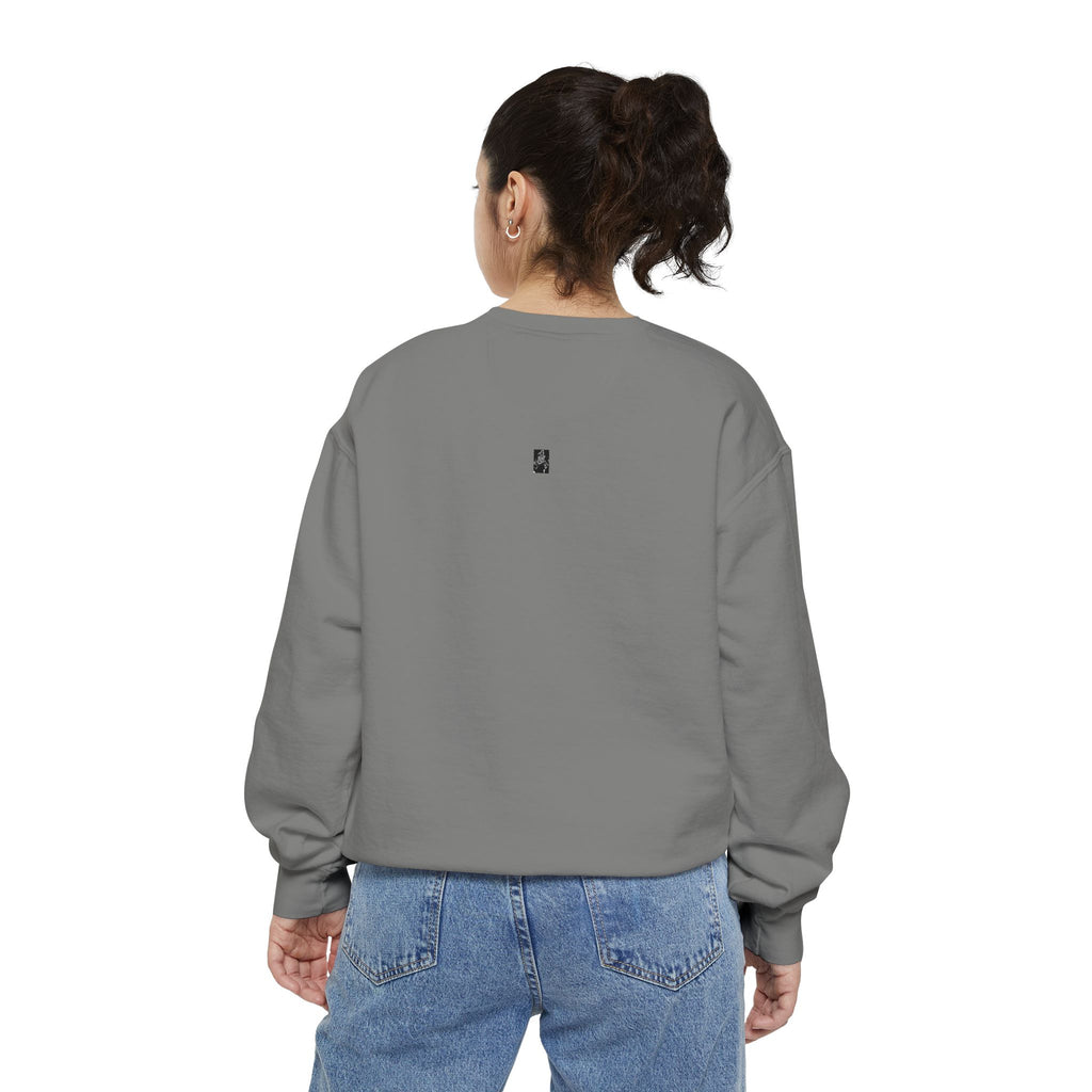 Dream Big Sweatshirt — 'DR3AMBIG' Motivational Garment-Dyed Crewneck