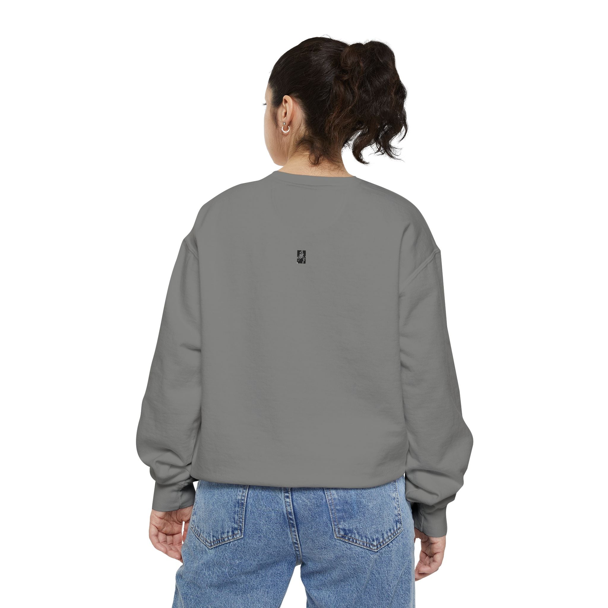 Dream Big Sweatshirt — 'DR3AMBIG' Motivational Garment-Dyed Crewneck