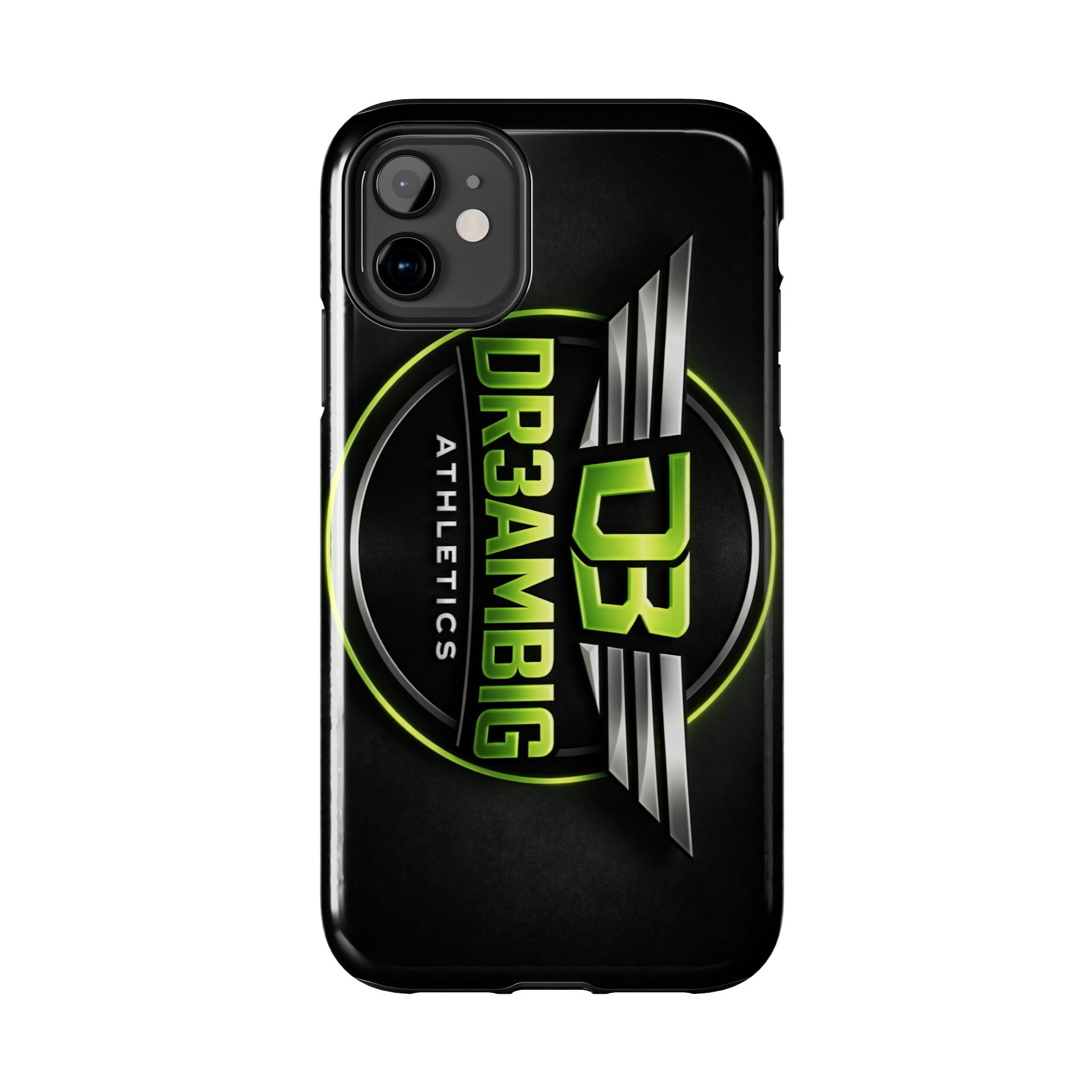 Tough Phone Case — DR3AMBIG Athletics Neon Logo Protective Cover