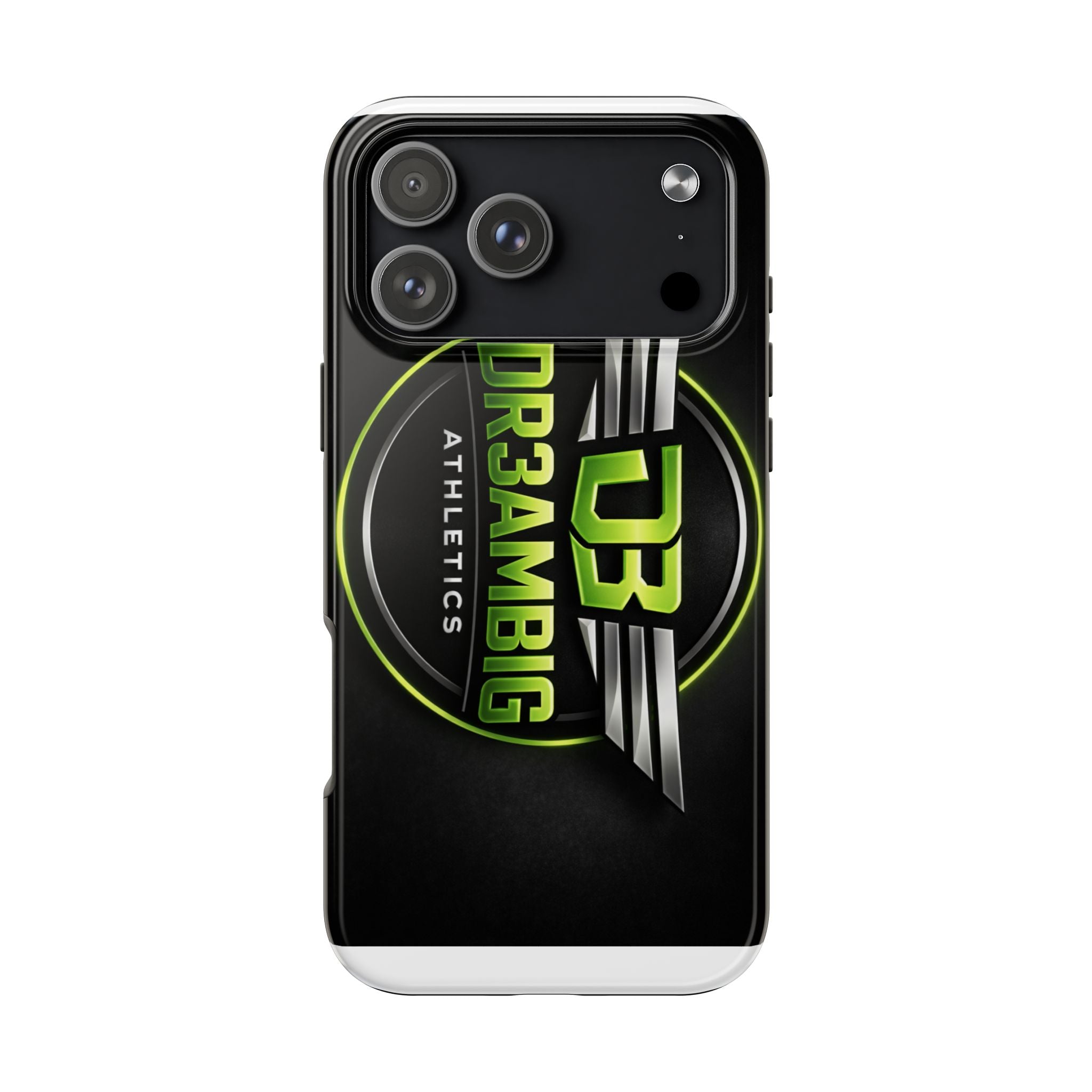 Tough Phone Case — DR3AMBIG Athletics Neon Logo Protective Cover