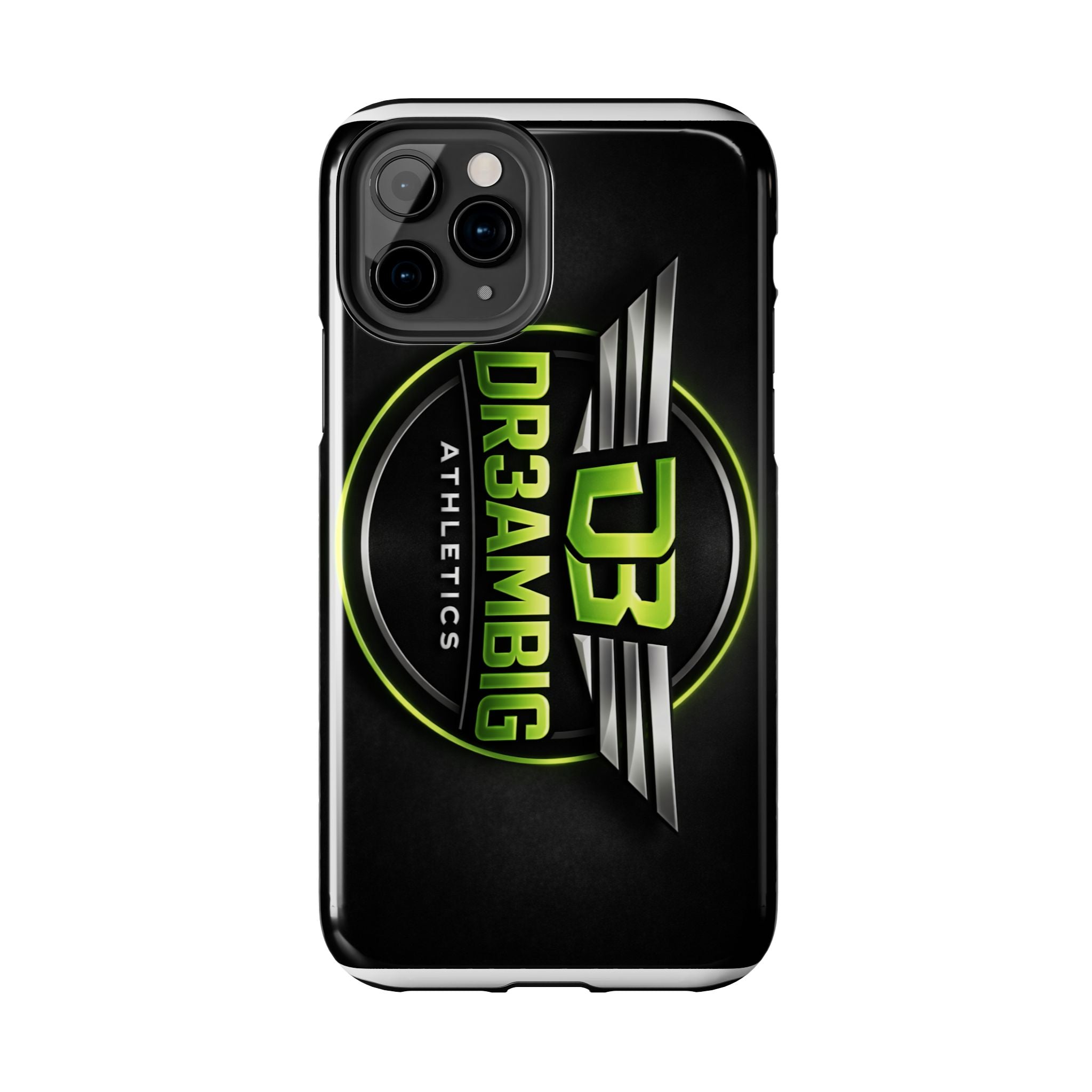 Tough Phone Case — DR3AMBIG Athletics Neon Logo Protective Cover