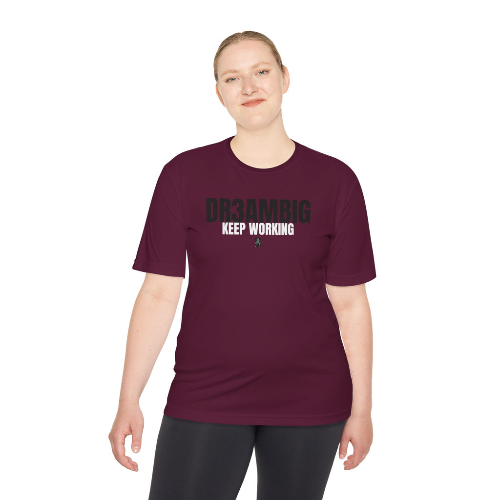 DR3AMBIG 'Keep Working' Moisture-Wicking Tee