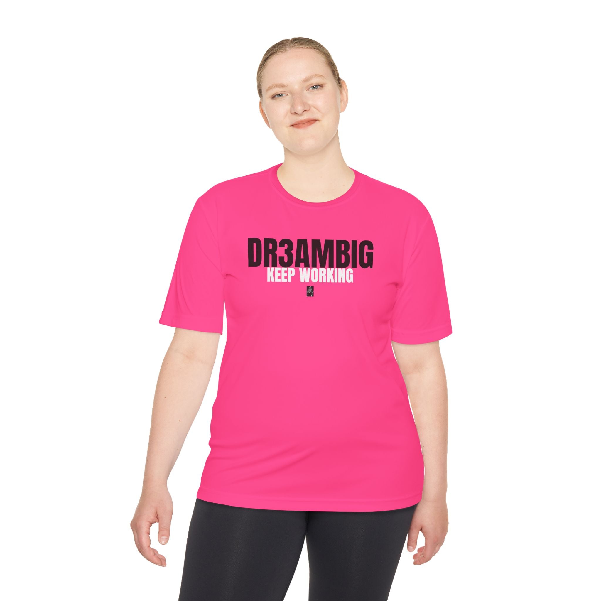 DR3AMBIG 'Keep Working' Moisture-Wicking Tee