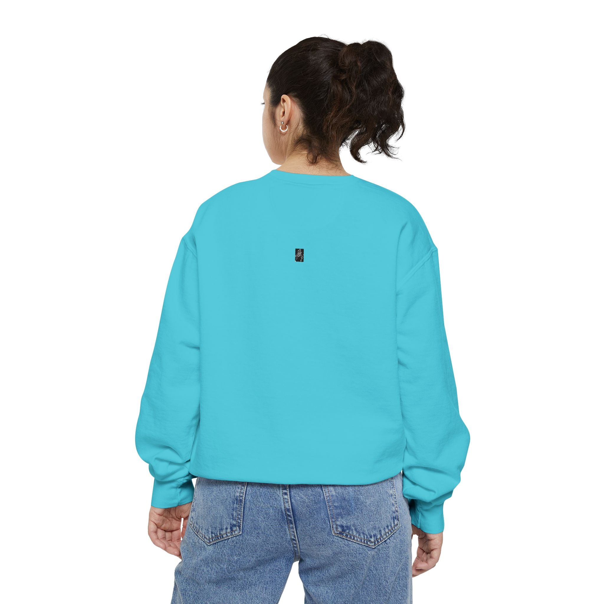 Dream Big Sweatshirt — 'DR3AMBIG' Motivational Garment-Dyed Crewneck