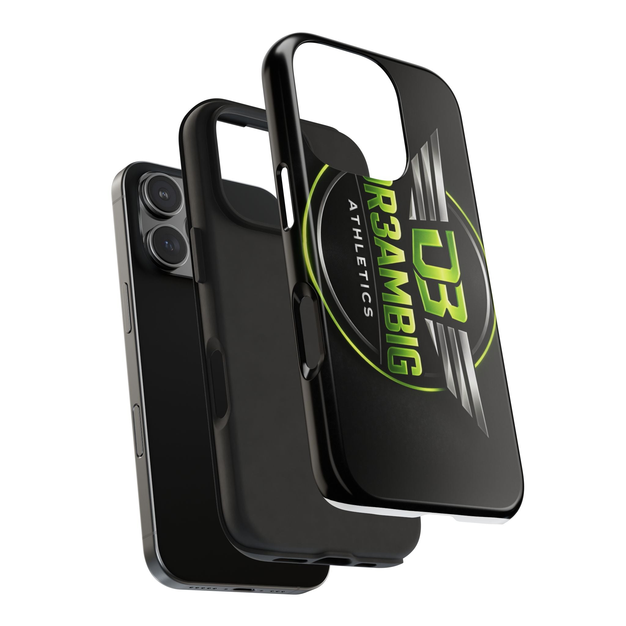 Tough Phone Case — DR3AMBIG Athletics Neon Logo Protective Cover