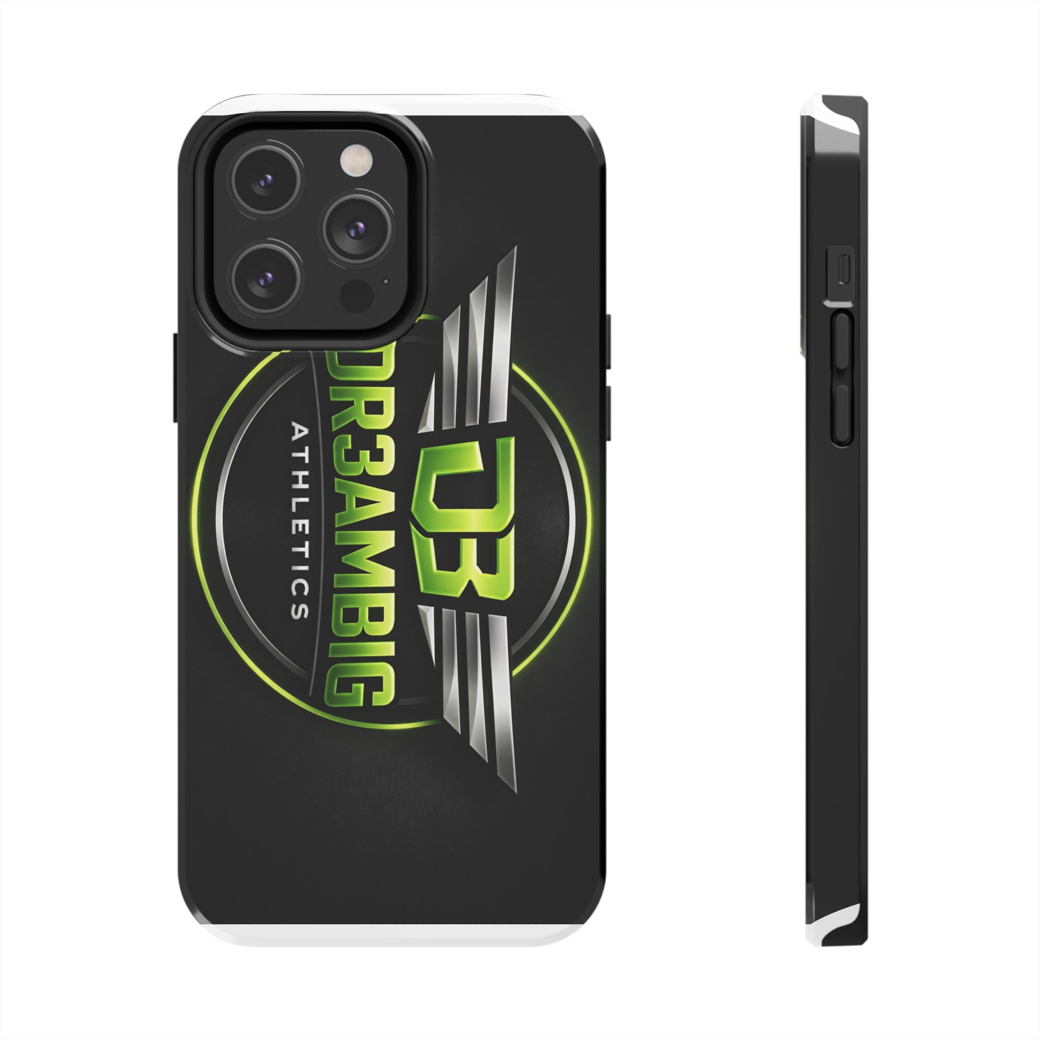 Tough Phone Case — DR3AMBIG Athletics Neon Logo Protective Cover