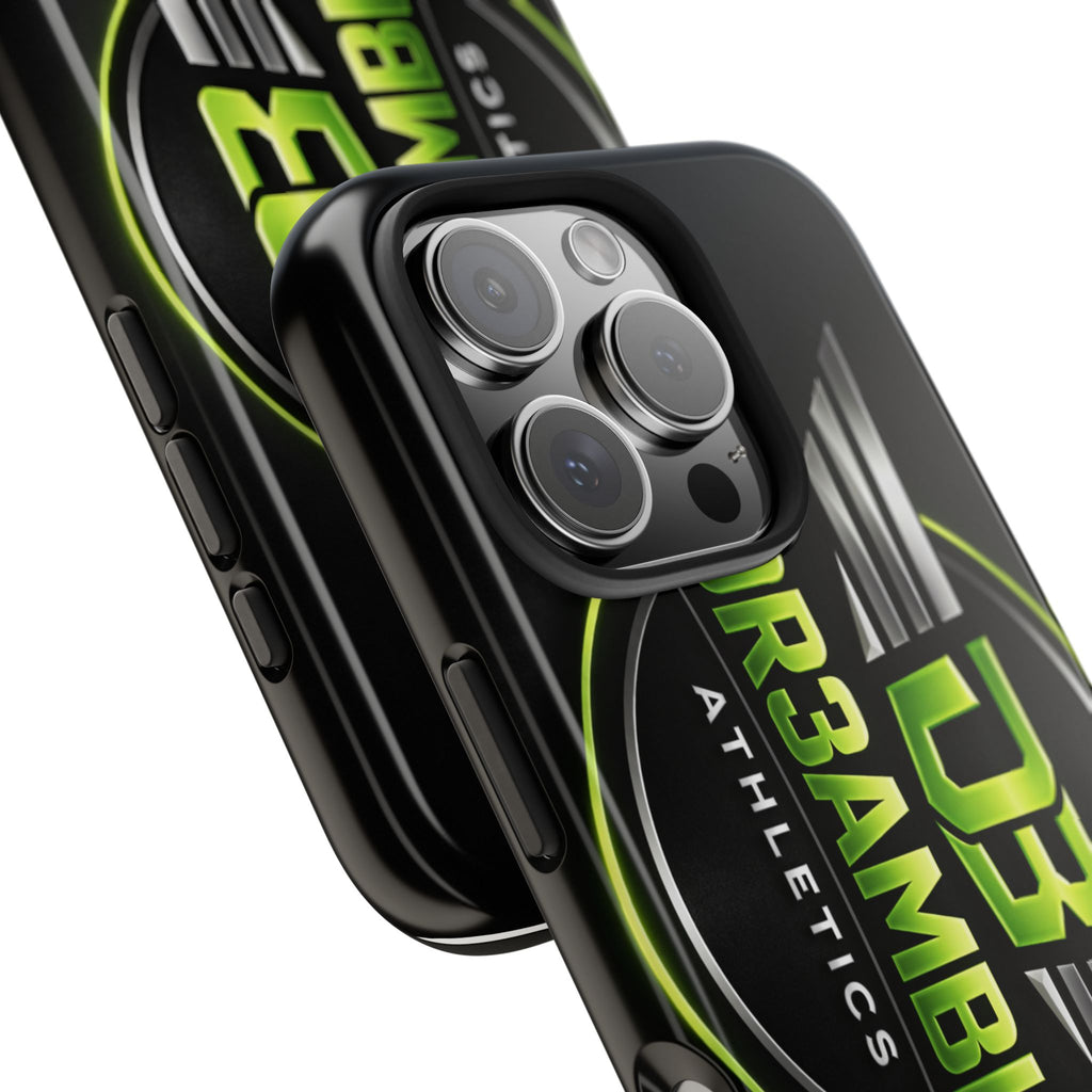 Tough Phone Case — DR3AMBIG Athletics Neon Logo Protective Cover