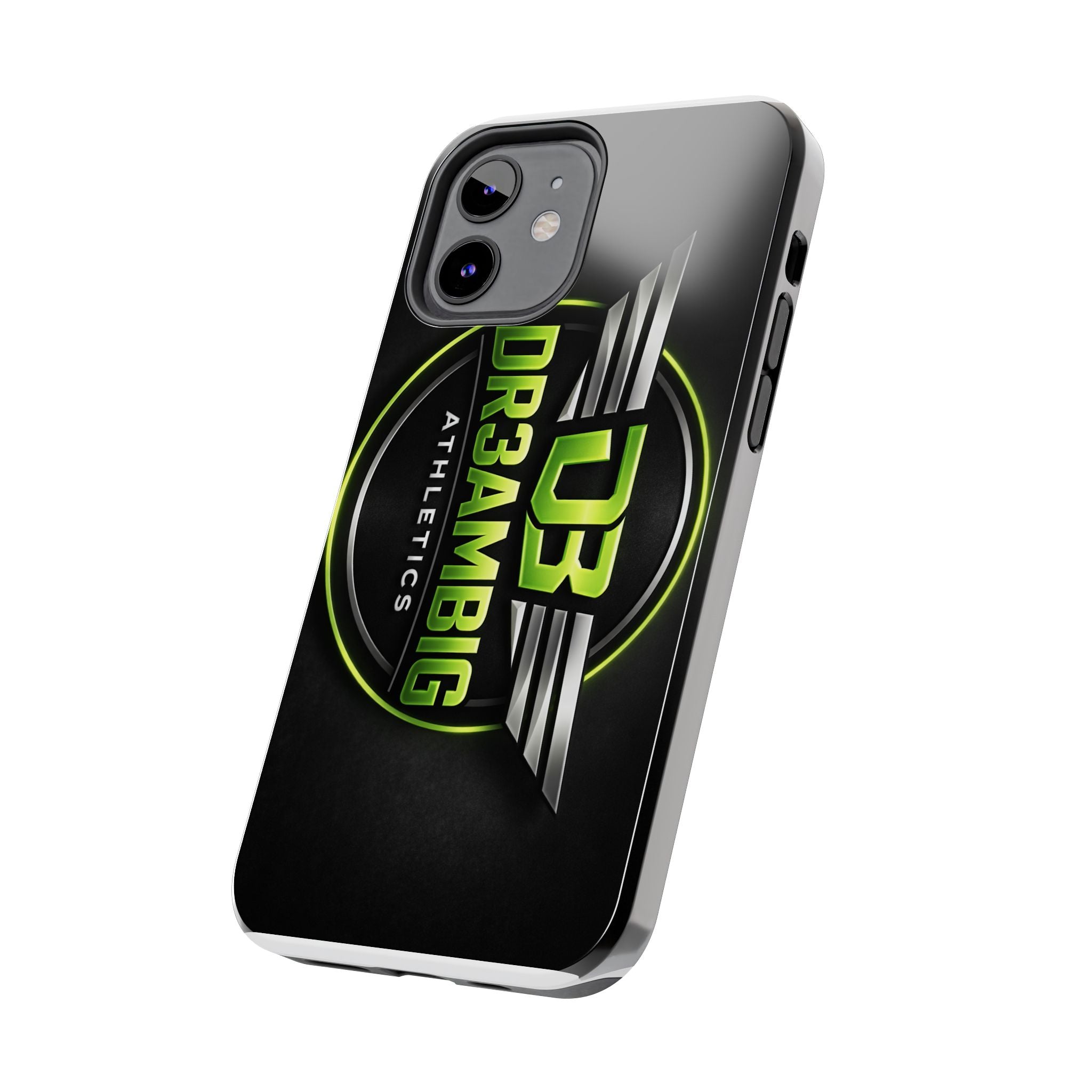 Tough Phone Case — DR3AMBIG Athletics Neon Logo Protective Cover