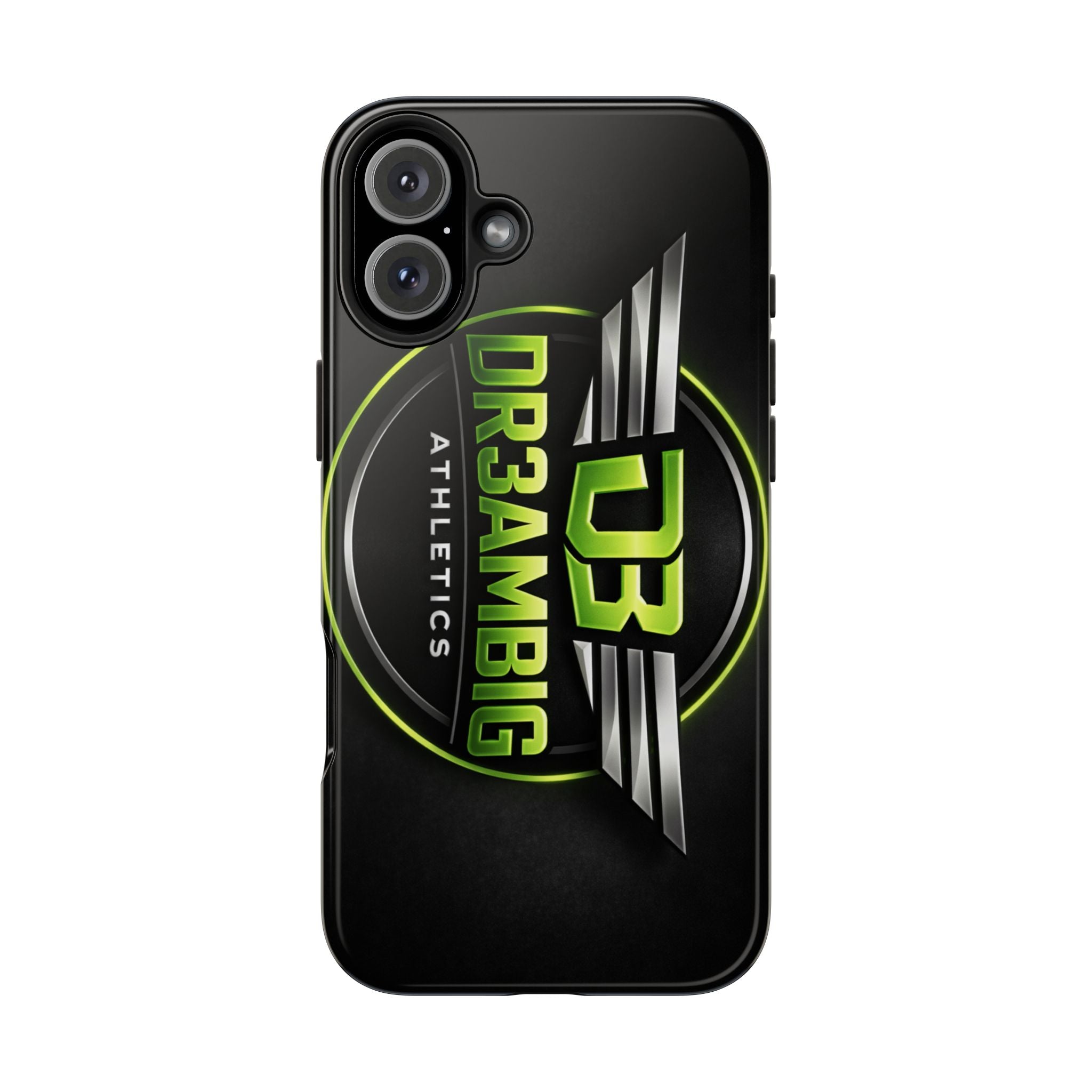 Tough Phone Case — DR3AMBIG Athletics Neon Logo Protective Cover