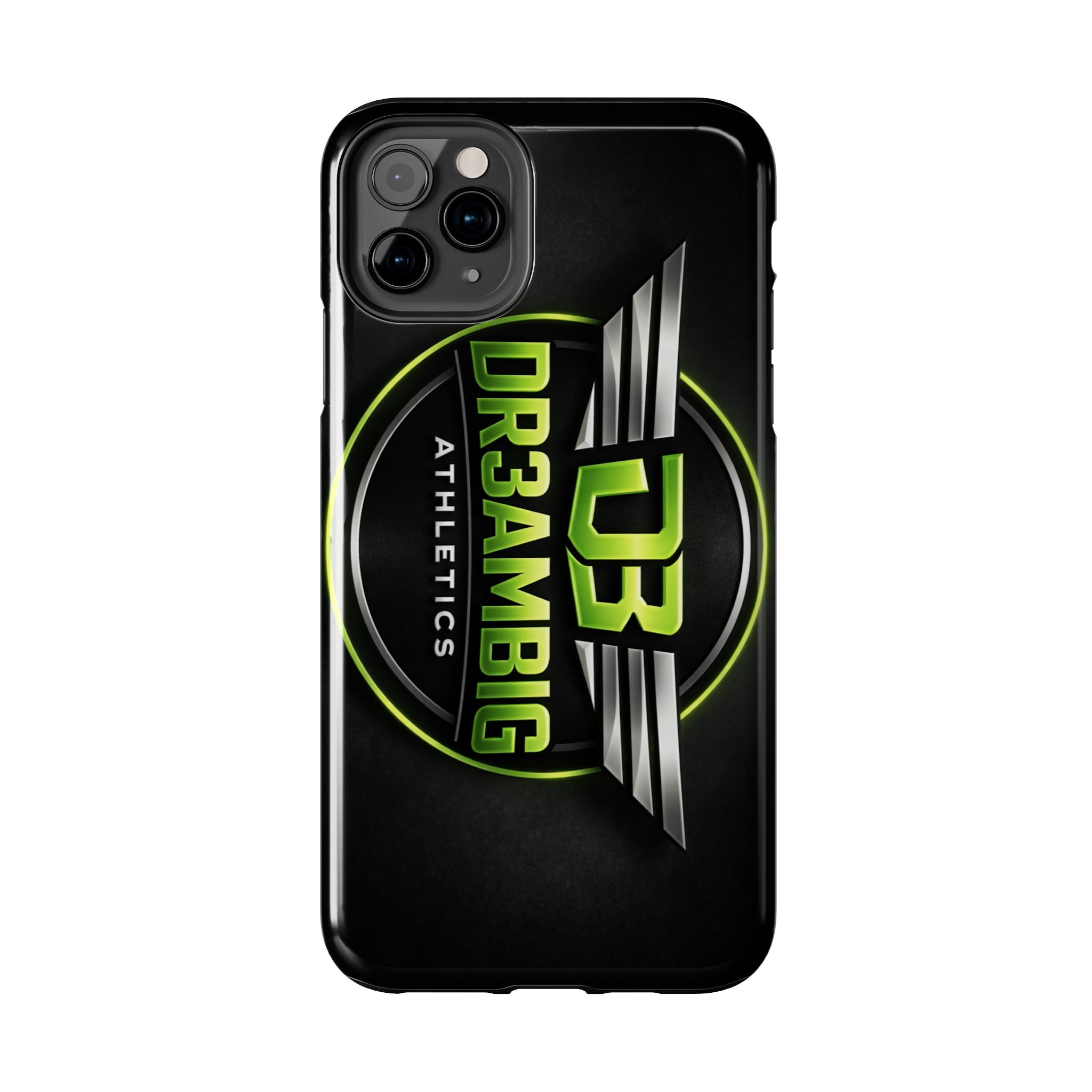 Tough Phone Case — DR3AMBIG Athletics Neon Logo Protective Cover