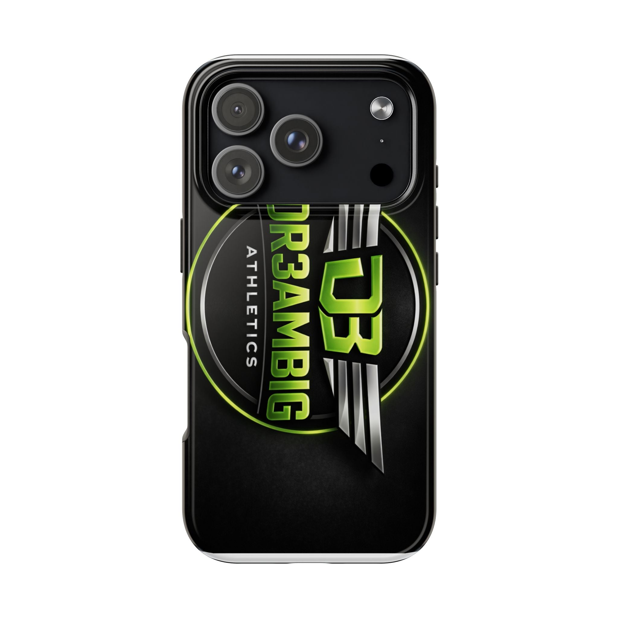 Tough Phone Case — DR3AMBIG Athletics Neon Logo Protective Cover