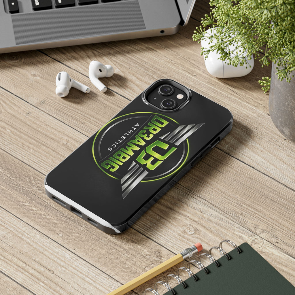 Tough Phone Case — DR3AMBIG Athletics Neon Logo Protective Cover
