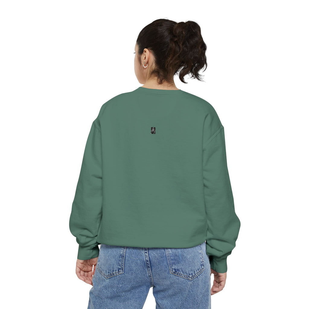 Dream Big Sweatshirt — 'DR3AMBIG' Motivational Garment-Dyed Crewneck