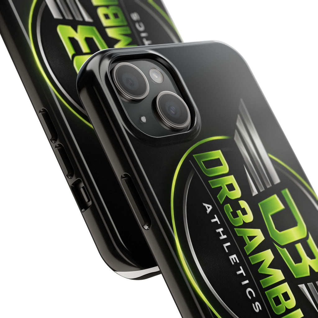 Tough Phone Case — DR3AMBIG Athletics Neon Logo Protective Cover
