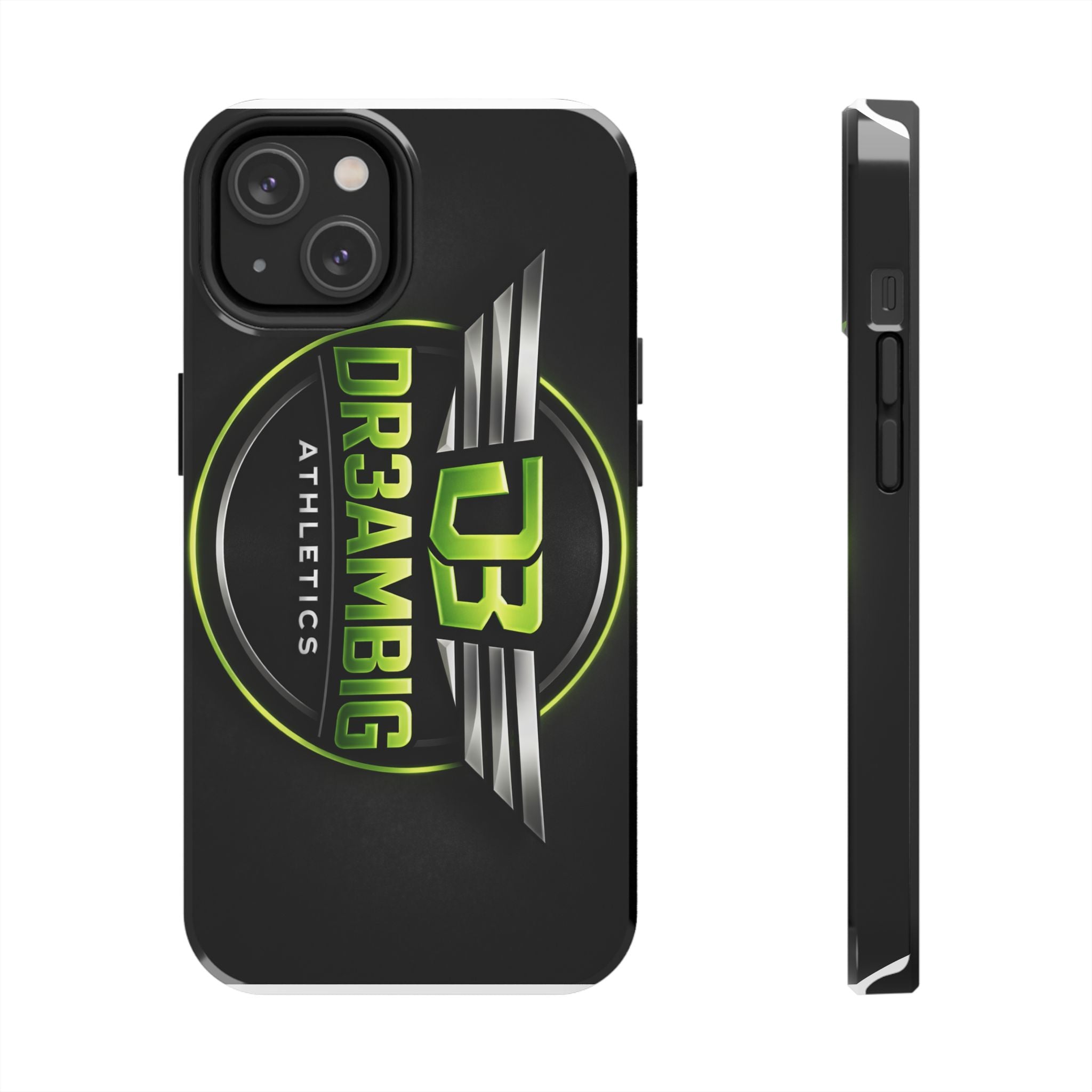 Tough Phone Case — DR3AMBIG Athletics Neon Logo Protective Cover