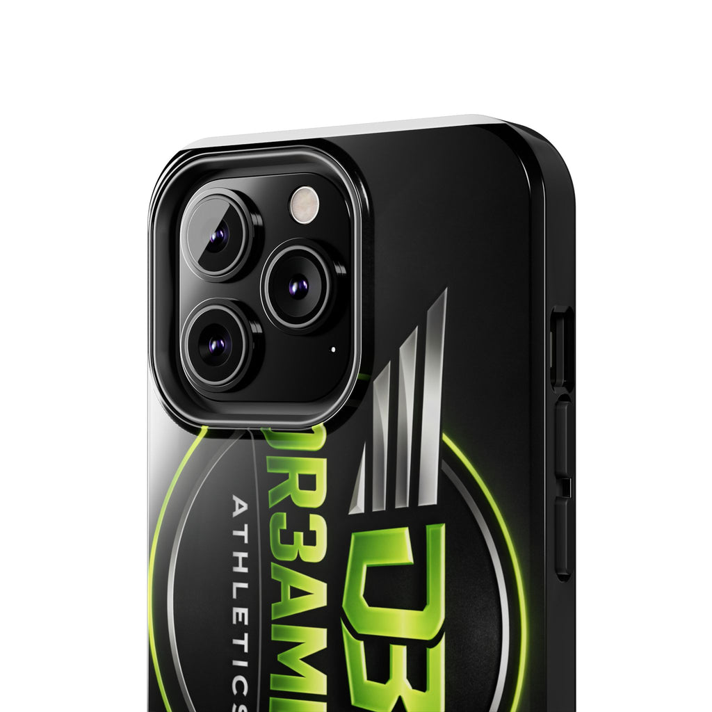 Tough Phone Case — DR3AMBIG Athletics Neon Logo Protective Cover