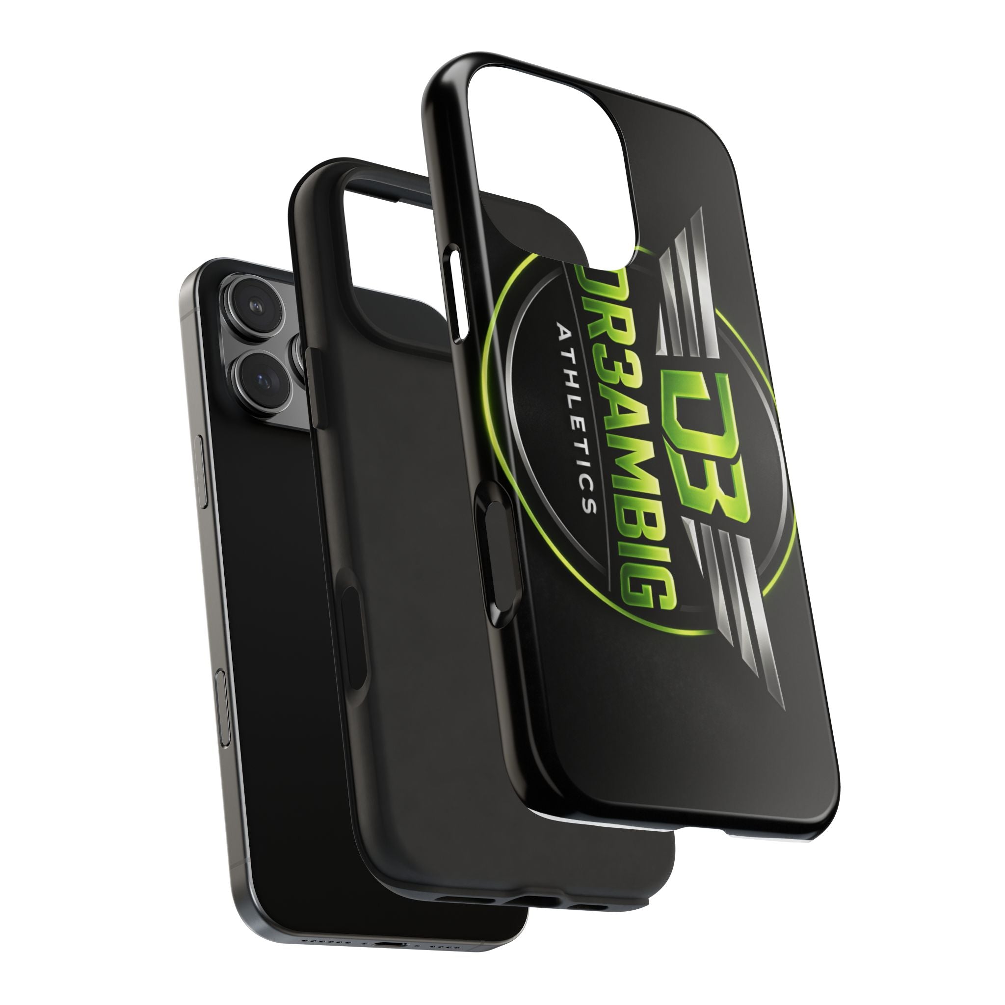 Tough Phone Case — DR3AMBIG Athletics Neon Logo Protective Cover