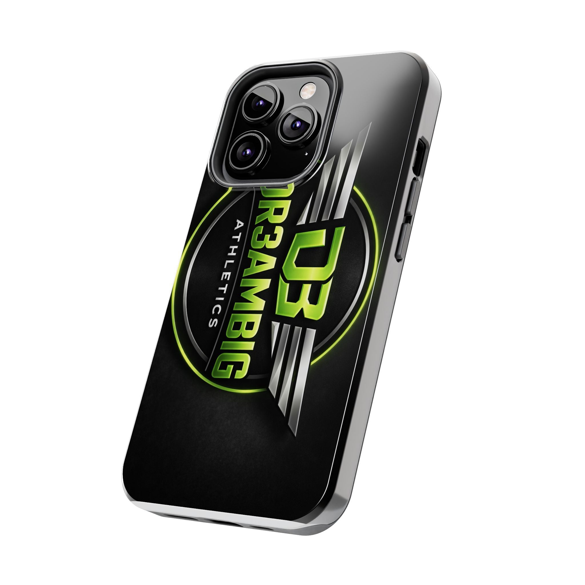 Tough Phone Case — DR3AMBIG Athletics Neon Logo Protective Cover
