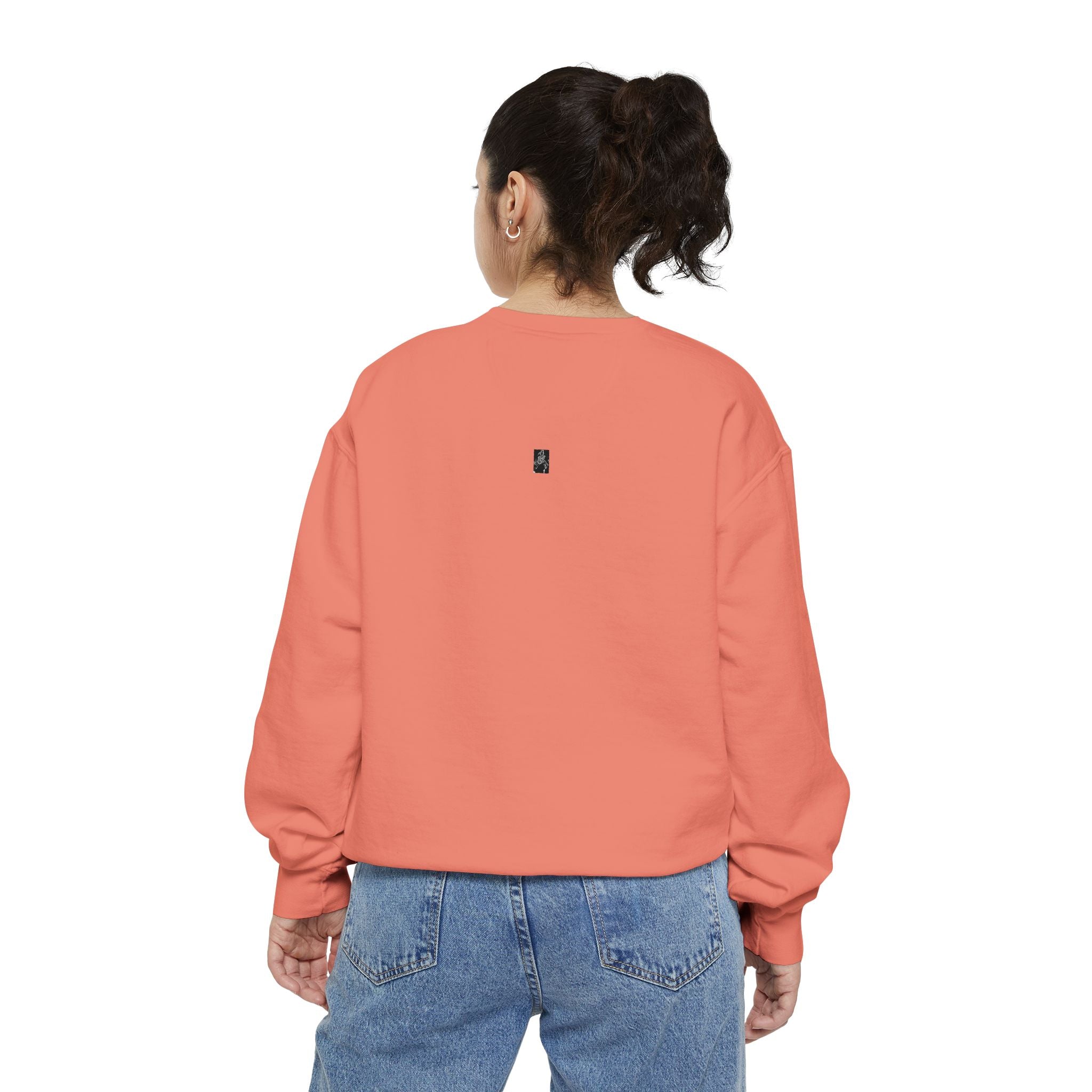 Dream Big Sweatshirt — 'DR3AMBIG' Motivational Garment-Dyed Crewneck