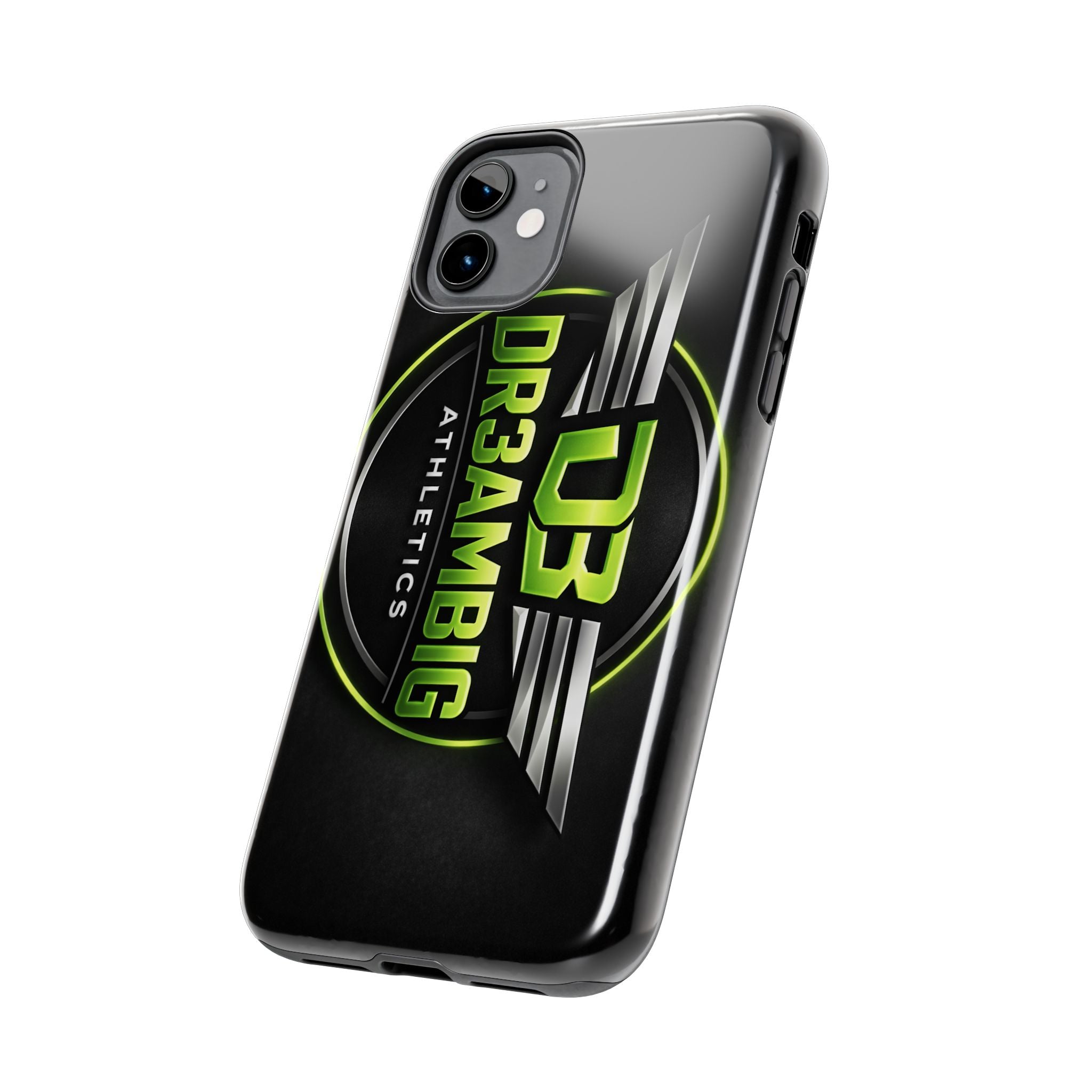 Tough Phone Case — DR3AMBIG Athletics Neon Logo Protective Cover