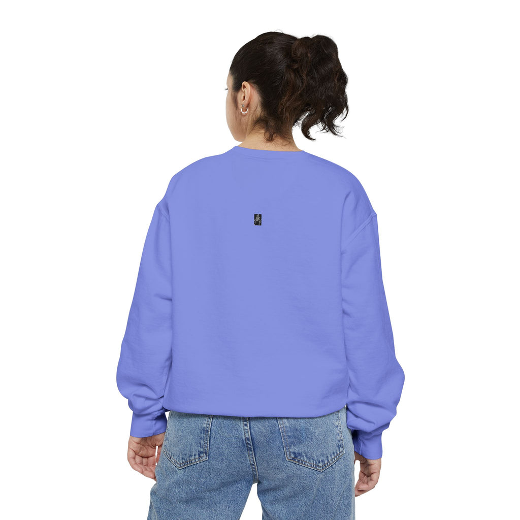 Dream Big Sweatshirt — 'DR3AMBIG' Motivational Garment-Dyed Crewneck