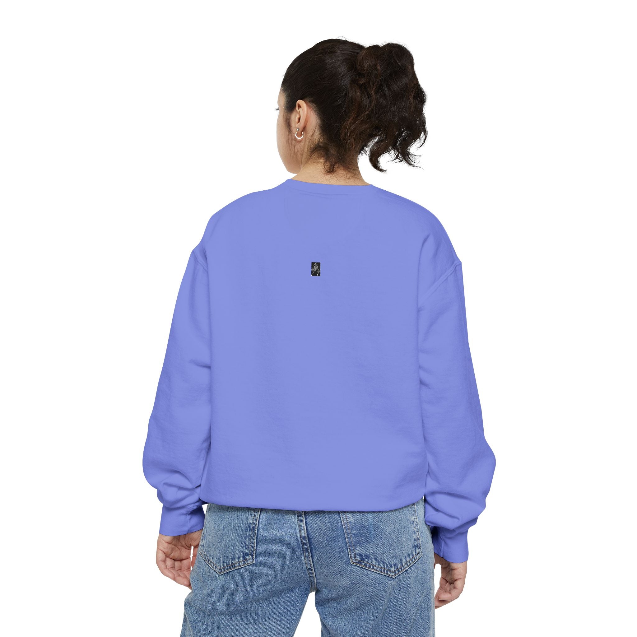 Dream Big Sweatshirt — 'DR3AMBIG' Motivational Garment-Dyed Crewneck