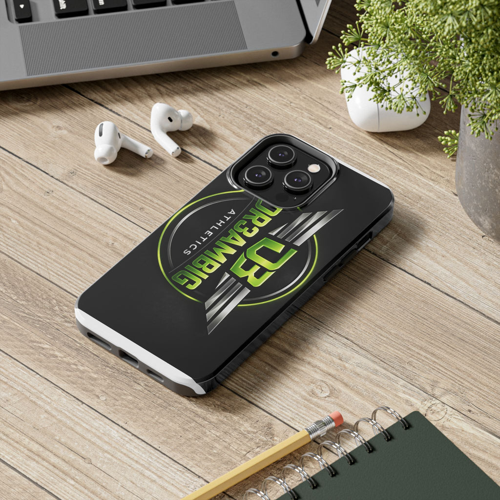 Tough Phone Case — DR3AMBIG Athletics Neon Logo Protective Cover