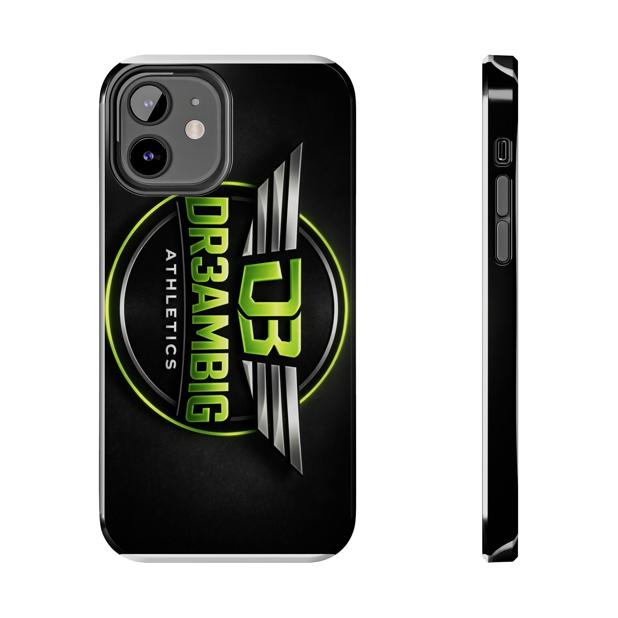 Tough Phone Case — DR3AMBIG Athletics Neon Logo Protective Cover