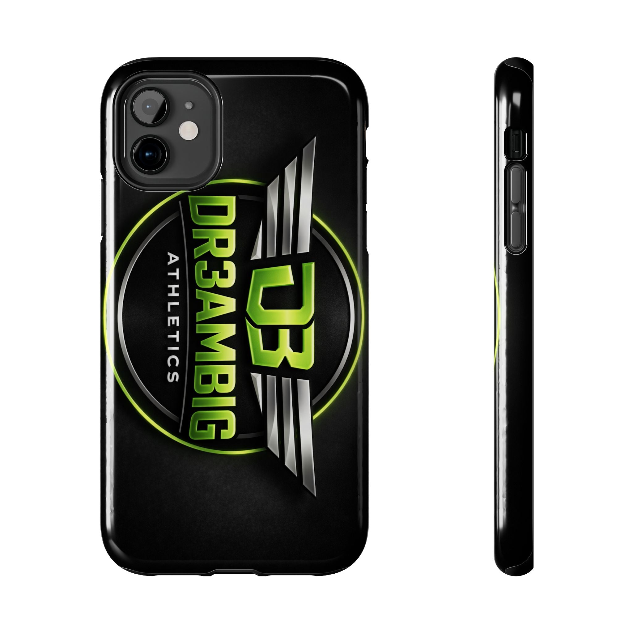 Tough Phone Case — DR3AMBIG Athletics Neon Logo Protective Cover