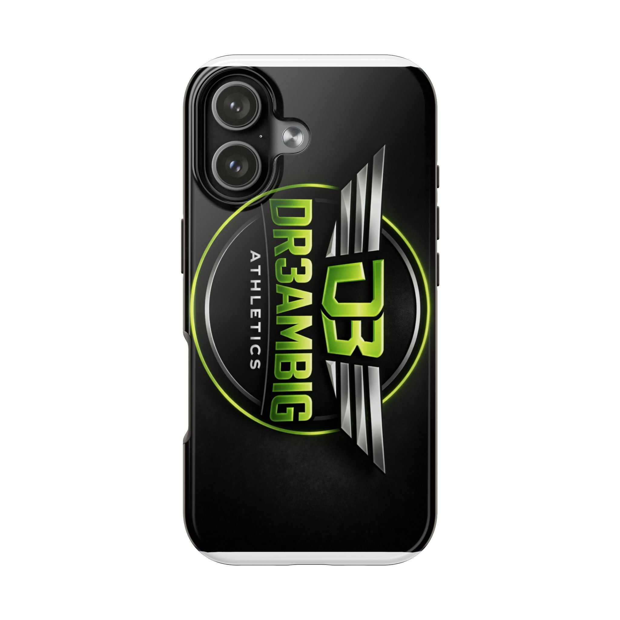 Tough Phone Case — DR3AMBIG Athletics Neon Logo Protective Cover