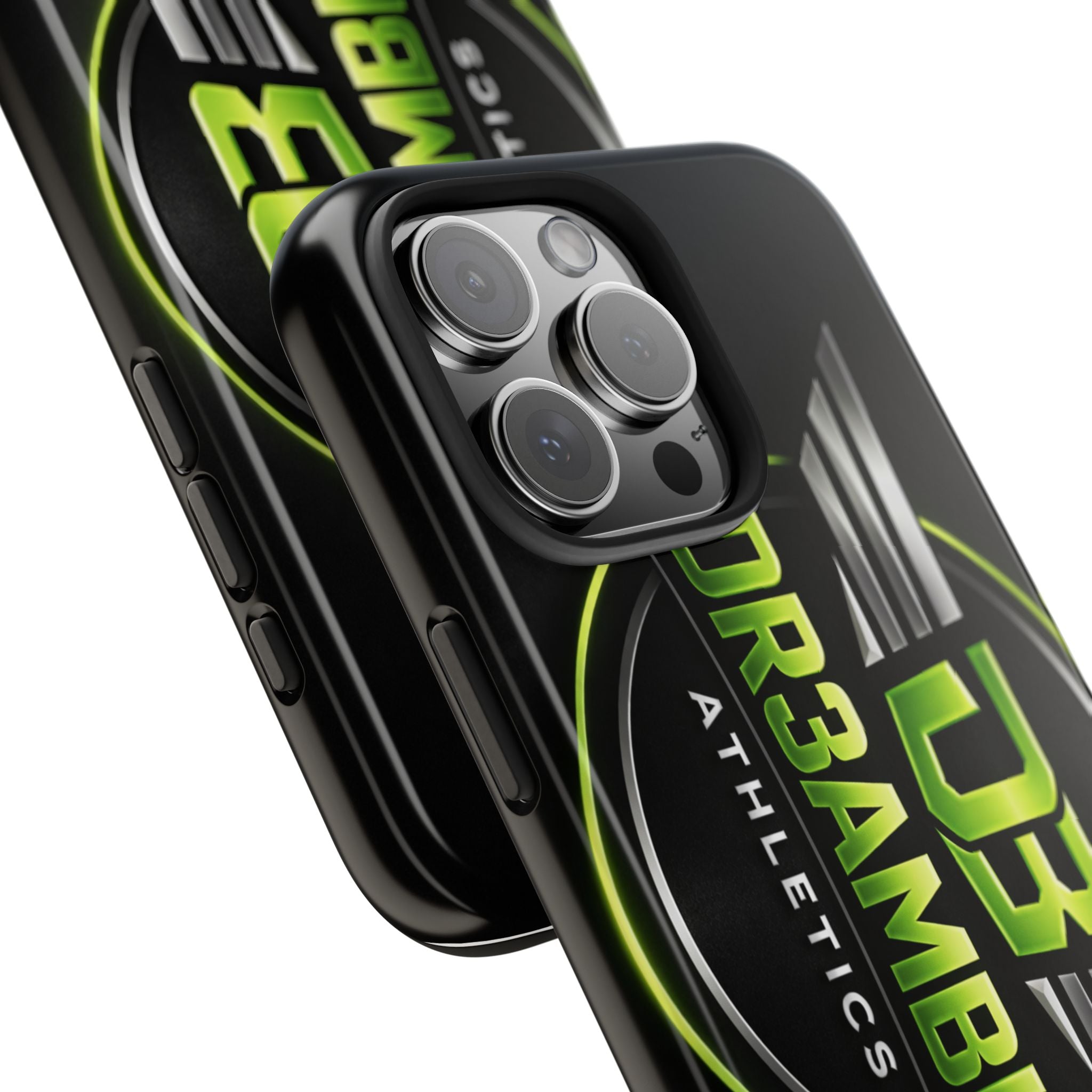 Tough Phone Case — DR3AMBIG Athletics Neon Logo Protective Cover