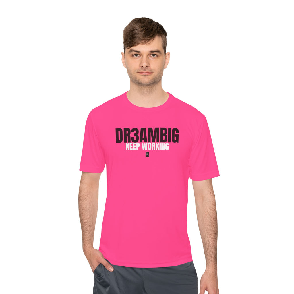 DR3AMBIG 'Keep Working' Moisture-Wicking Tee