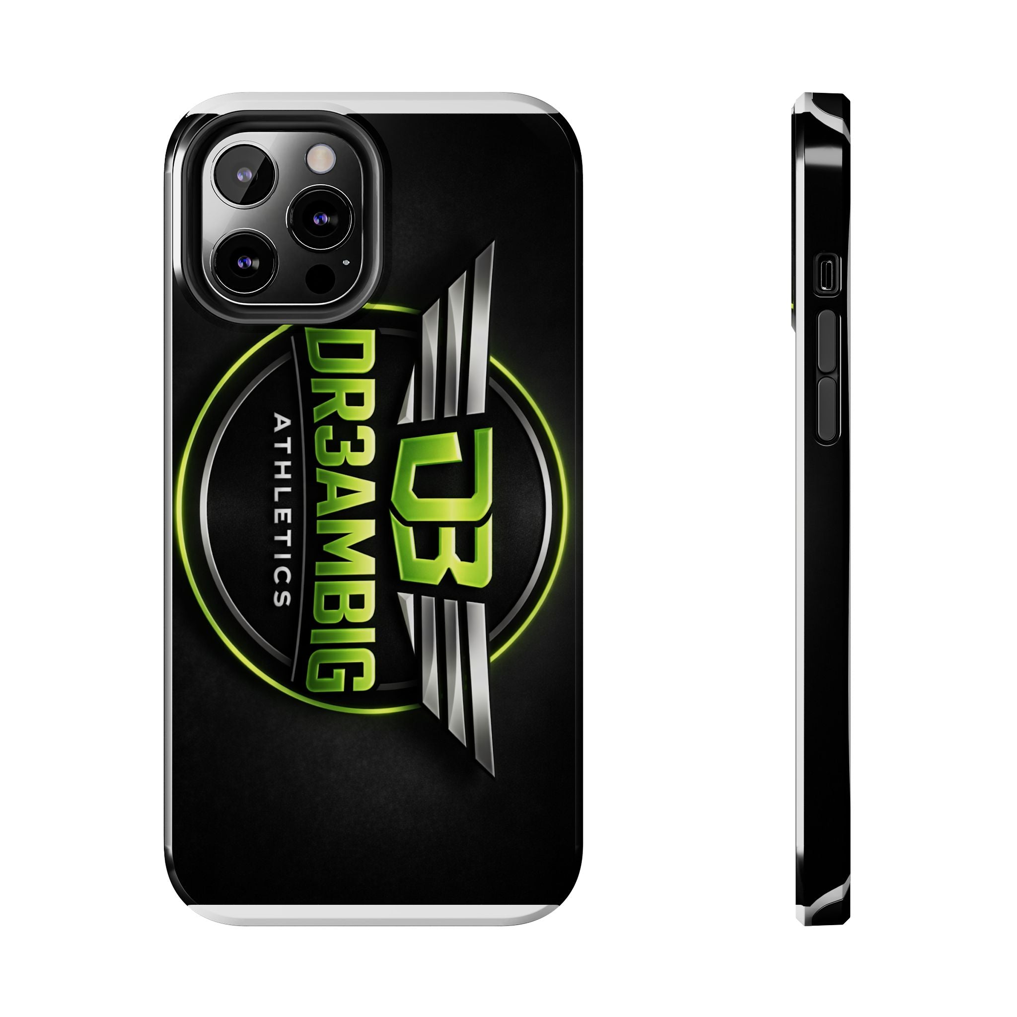 Tough Phone Case — DR3AMBIG Athletics Neon Logo Protective Cover