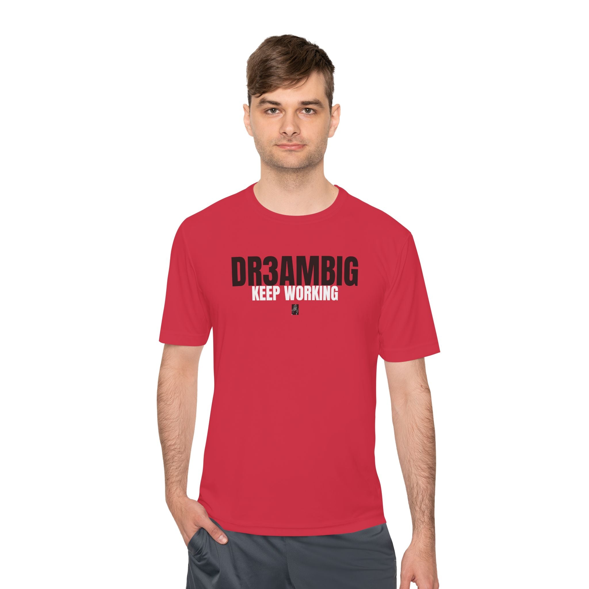 DR3AMBIG 'Keep Working' Moisture-Wicking Tee