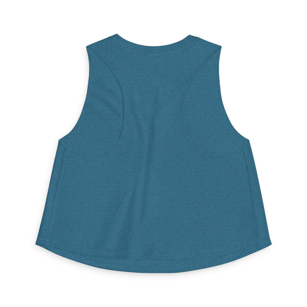 Dream Big Keep Working Crop Top — Motivational Women's Workout Tank