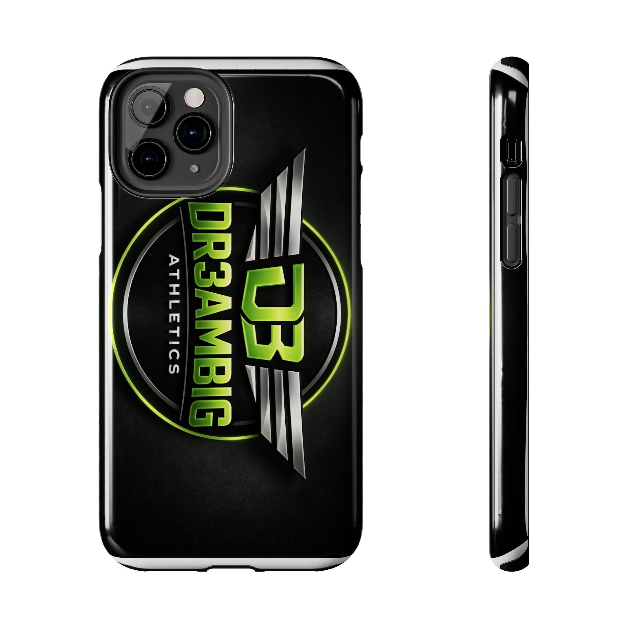 Tough Phone Case — DR3AMBIG Athletics Neon Logo Protective Cover