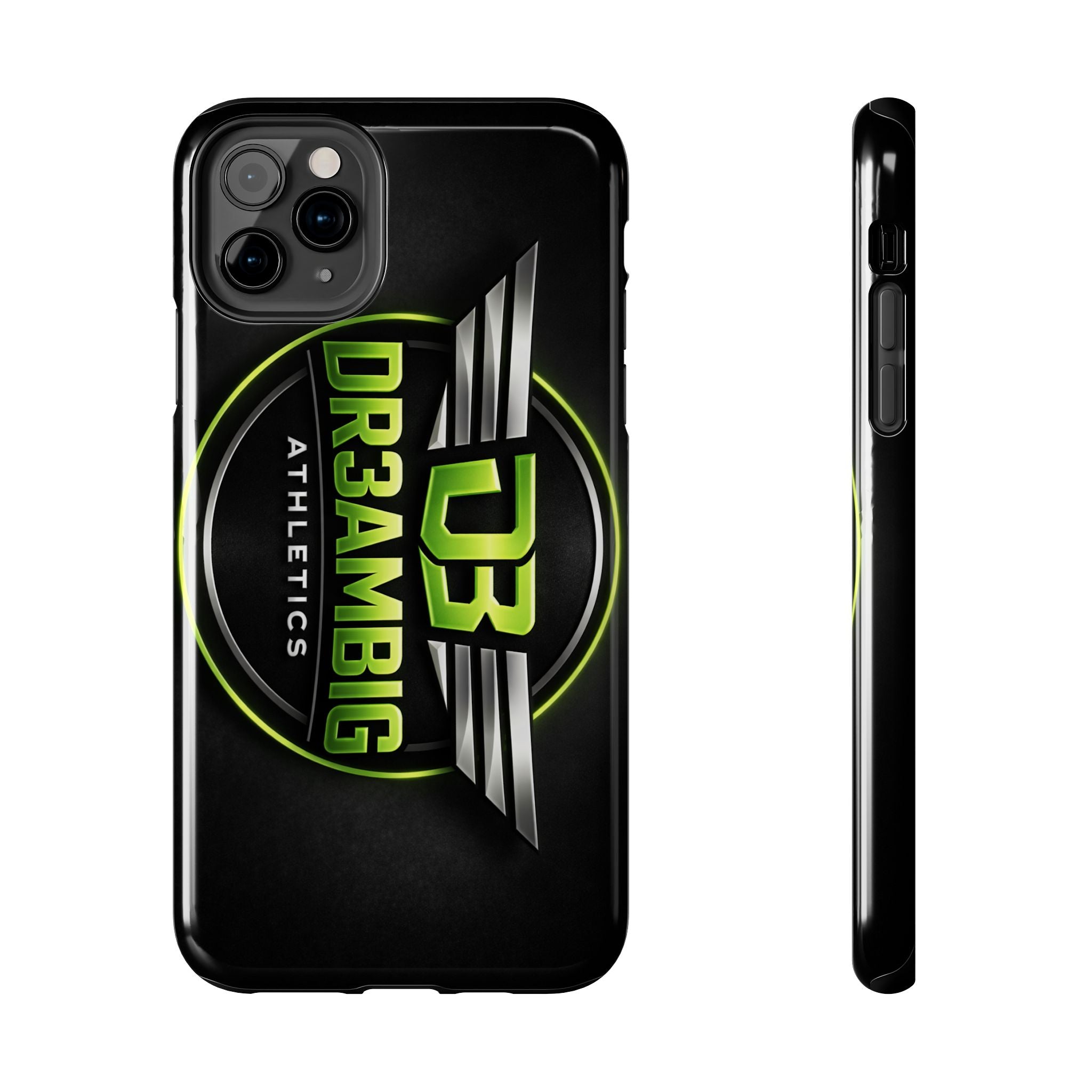 Tough Phone Case — DR3AMBIG Athletics Neon Logo Protective Cover
