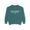 Dream Big Sweatshirt — 'DR3AMBIG' Motivational Garment-Dyed Crewneck