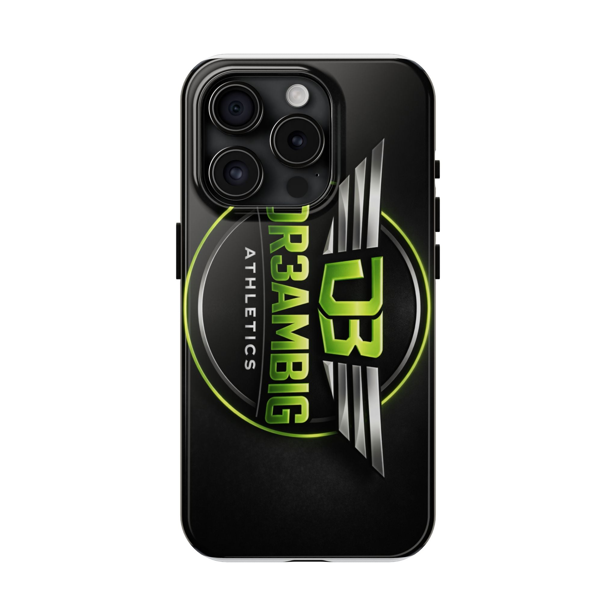 Tough Phone Case — DR3AMBIG Athletics Neon Logo Protective Cover