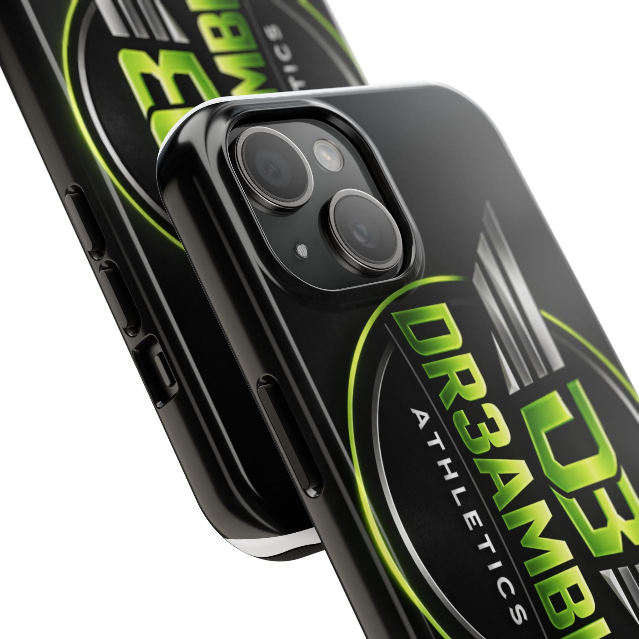 Tough Phone Case — DR3AMBIG Athletics Neon Logo Protective Cover