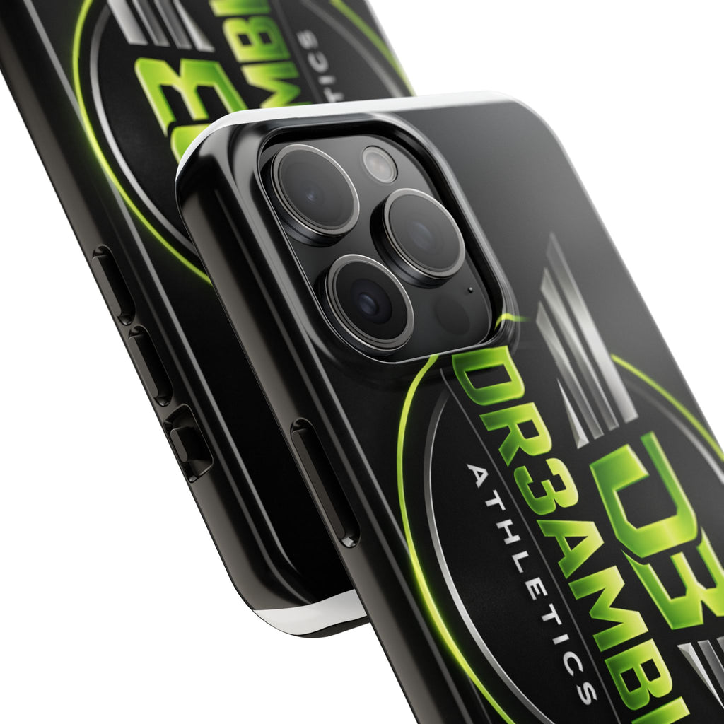 Tough Phone Case — DR3AMBIG Athletics Neon Logo Protective Cover