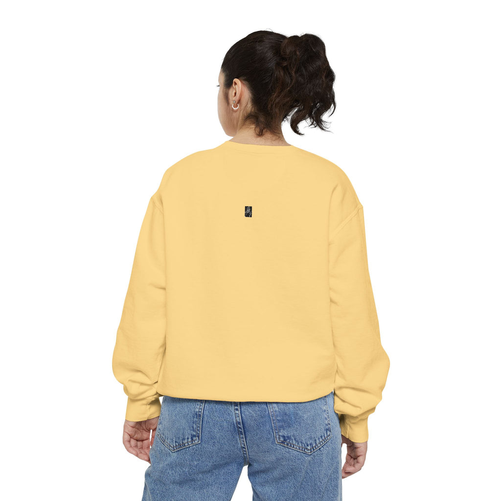Dream Big Sweatshirt — 'DR3AMBIG' Motivational Garment-Dyed Crewneck