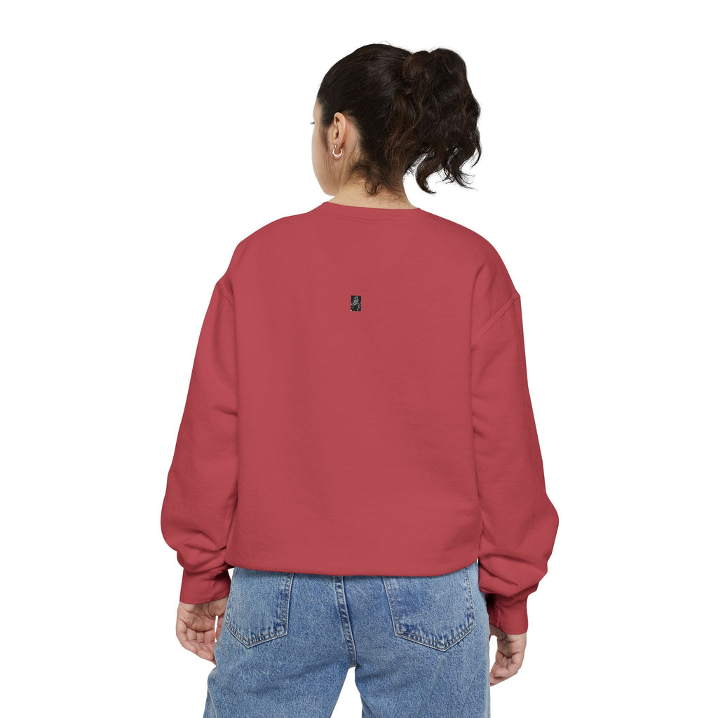 Dream Big Sweatshirt — 'DR3AMBIG' Motivational Garment-Dyed Crewneck