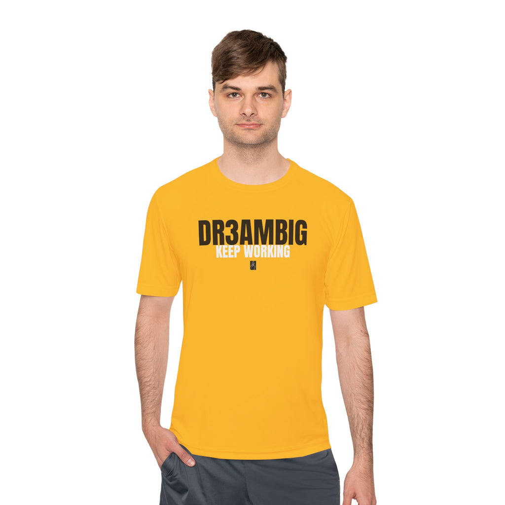 DR3AMBIG 'Keep Working' Moisture-Wicking Tee