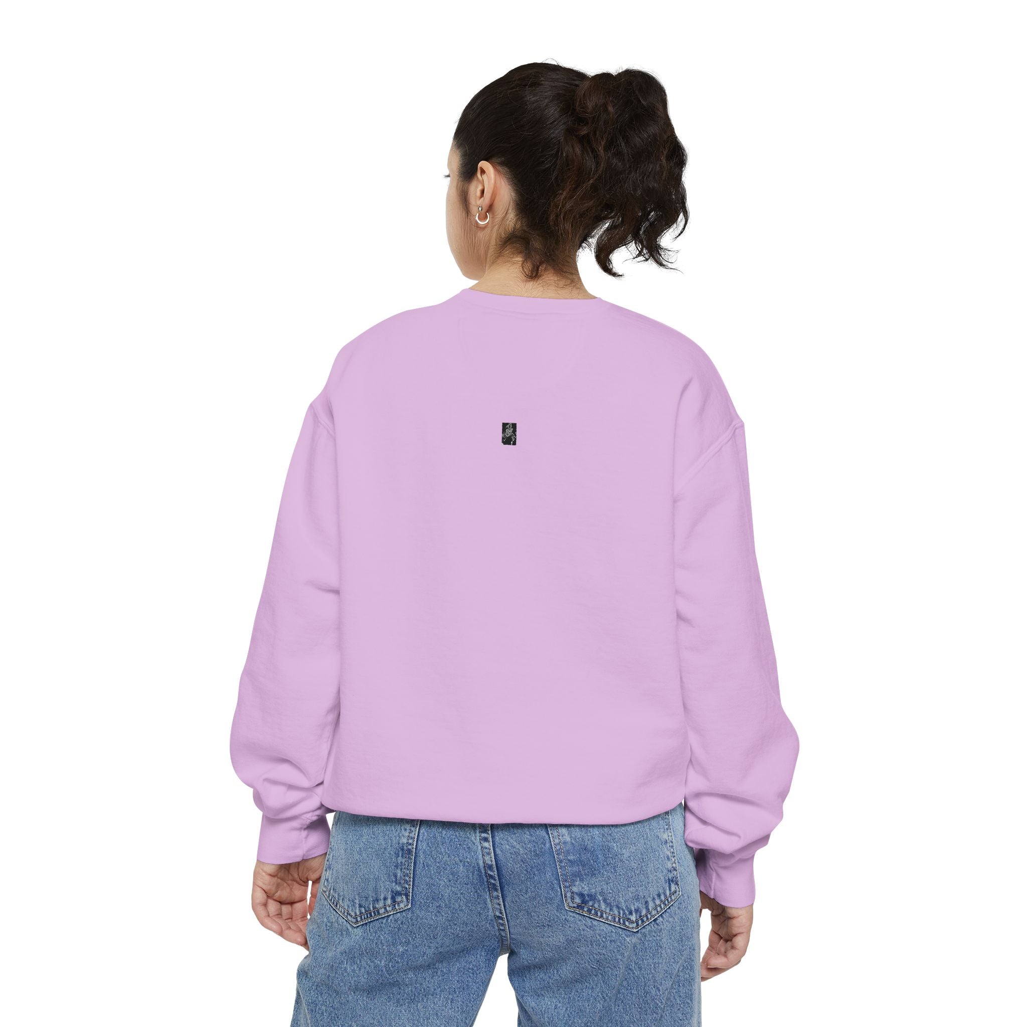 Dream Big Sweatshirt — 'DR3AMBIG' Motivational Garment-Dyed Crewneck